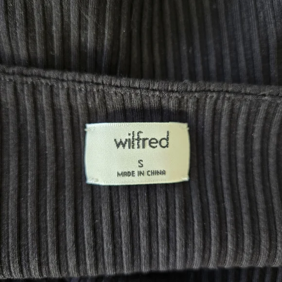 Wilfred Cropped Ribbed Tube Top - Picture 4 of 4